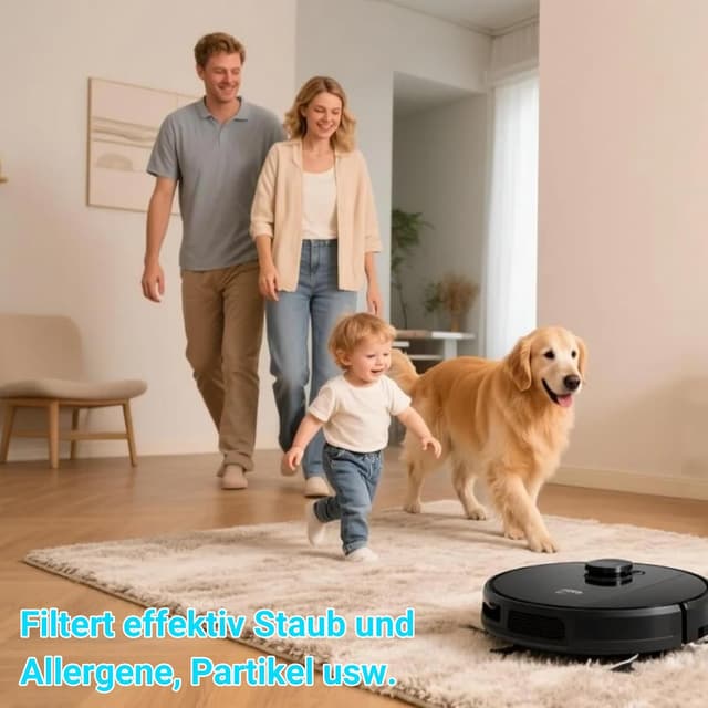 Thumbnail 6 de Bpbdzz Filter Zubehör für Roborock Qrevo 6er Set