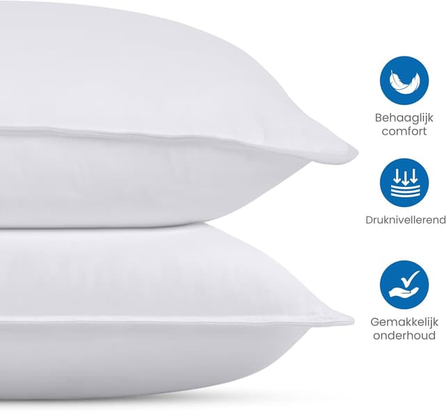 Thumbnail 6 de Utopia Bedding Cuscini 50x70 set da 2 – guanciali in fibra