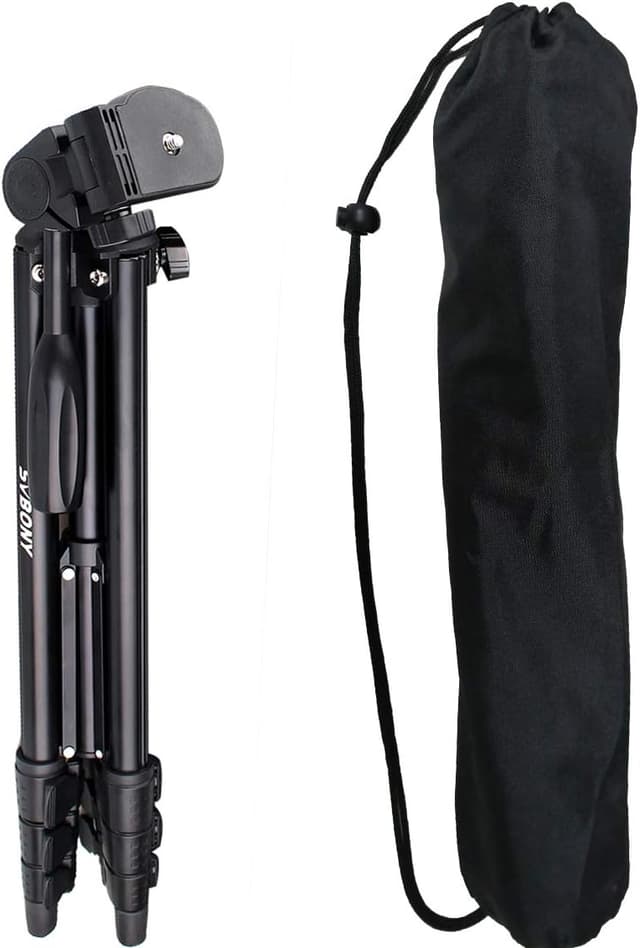 Thumbnail 6 de Svbony SV101 : trépied photo portable en aluminium, hauteur réglable 45 à 138 cm (avec sac)