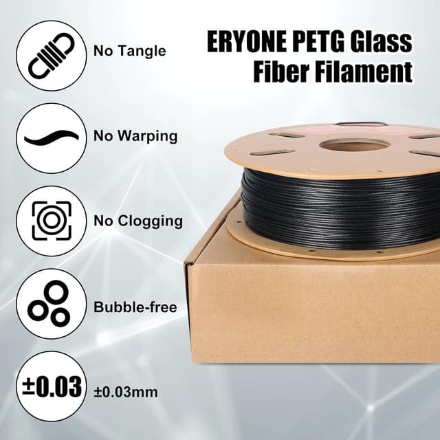 Thumbnail 4 de PETG-Glasfaser Filament 1,75 mm, 1 kg