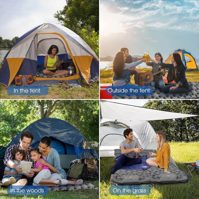 Thumbnail 5 de HiiPeak Camping Sleeping Pad ultralight inflatable pad ⛺