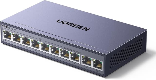 Imagen de UGREEN 10 Ports POE Network Switch 60W ⚙ en OfertitasTOP