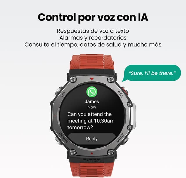 Thumbnail 6 de Amazfit T-Rex 3 Reloj Deportivo GPS 🌄 Pantalla AMOLED, BaterÃa 27 dÃas