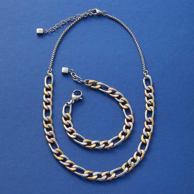 Thumbnail 3 de JEWELS BY LEONARDO Tricolore Halskette 42(+5) cm