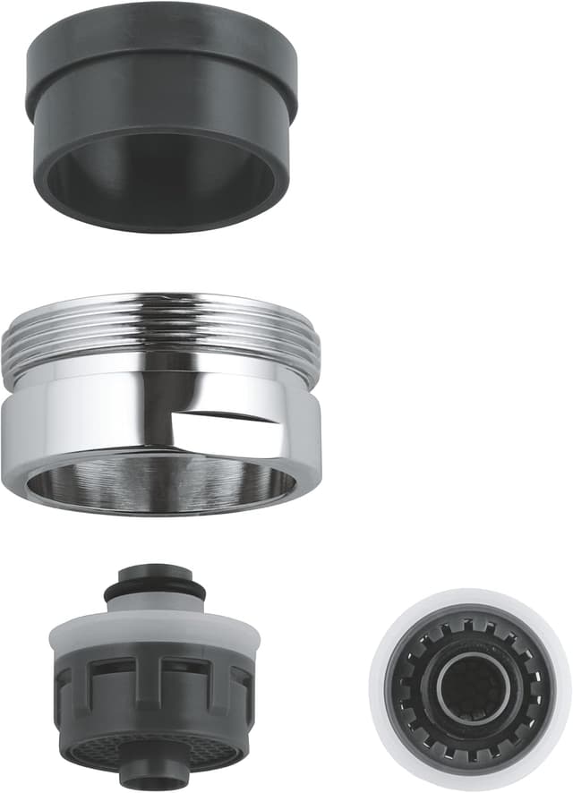 Detalle 2 de GROHE aeratore 64374000 (set da 4) con finitura cromata