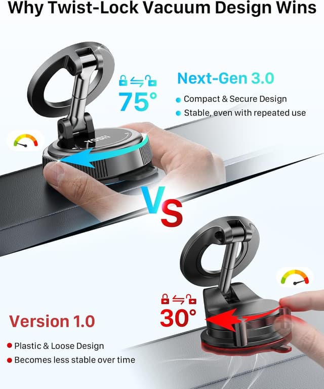 Thumbnail 6 de YOSH MagSafe Car Mount 22×N56