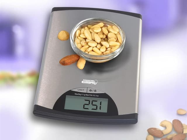 Detalle 2 de Tristar KW-2435 - Báscula de cocina digital plateada