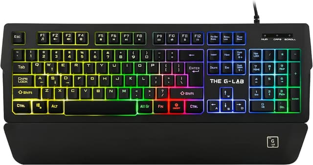 Thumbnail 6 de The G-Lab Keyz Thorium — mini clavier gamer « une main » portable RVB avec 3 macros