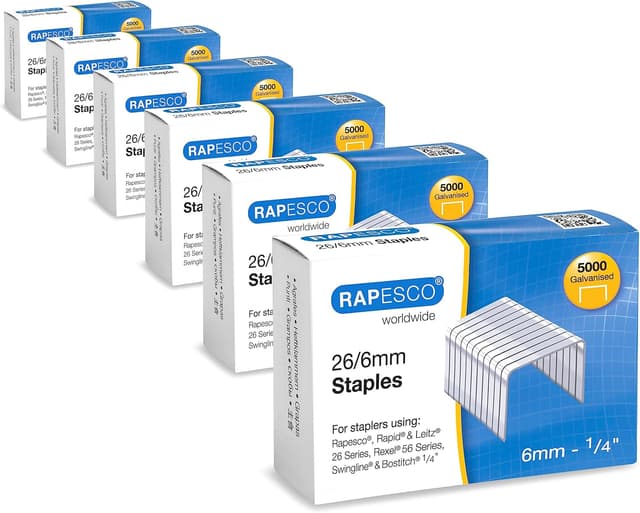 Imagen de RAPESCO 1735 Business Pack 26/6mm staples en OfertitasTOP