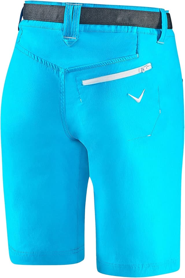 Detalle de Black Crevice pantaloncini da trekking da donna: comodi, traspiranti e quick dry per le escursioni