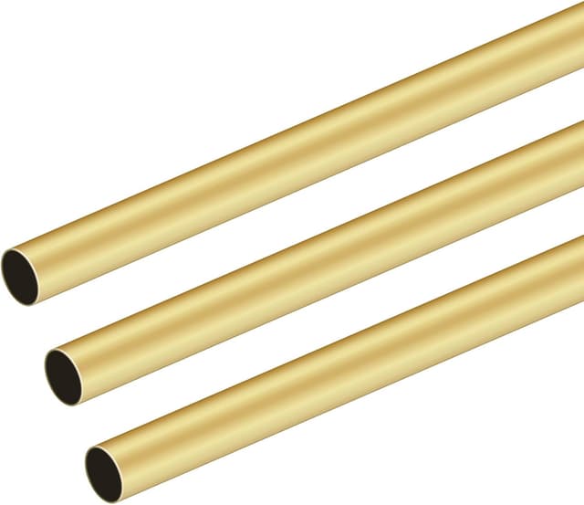 Detalle de iMeistek Messingrohr 300 mm, 9 mm AußenØ