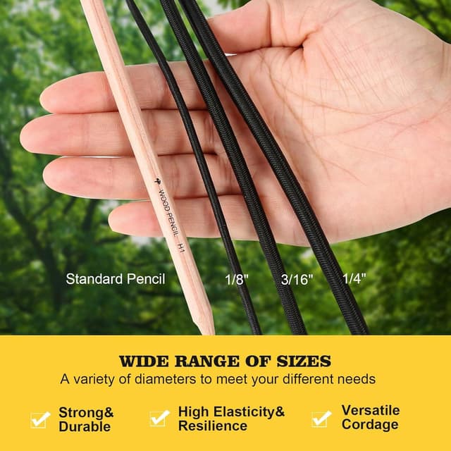 Detalle 2 de Zakous bungee cord roll 3/16 x 100ft