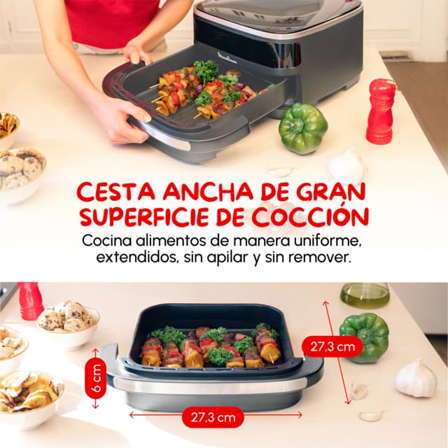 Thumbnail 1 de Moulinex Freidora de aire Surface Pizza