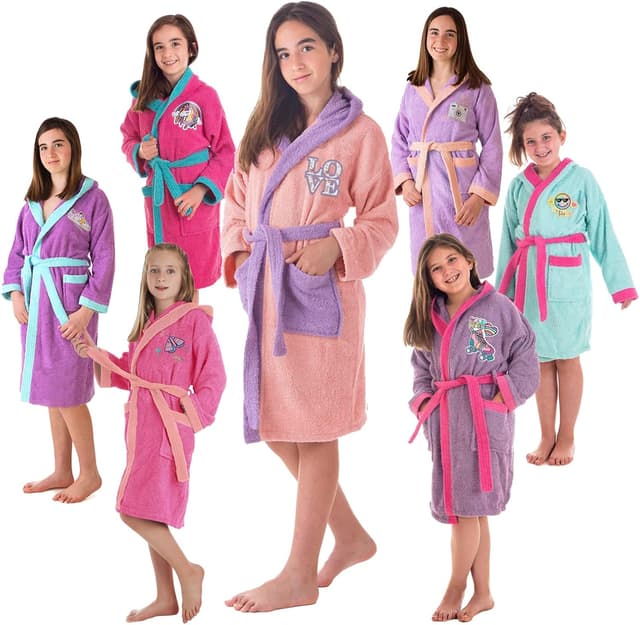 Imagen de LEBENGOOD Accappatoio bambina 100% cotone en OfertitasTOP