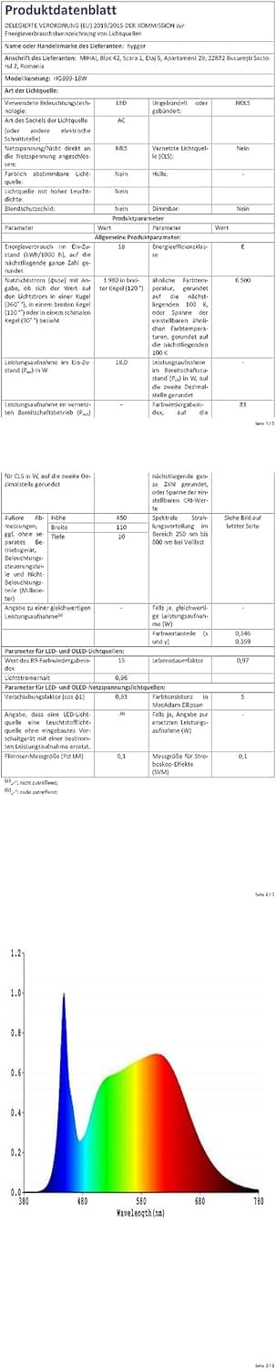 Thumbnail 6 de hygger Aquarium Beleuchtung LED Vollspektrum (WRGB), 18W, 24/7-Zyklus mit Timer und 7 Farben für 45–60 cm Süßwasser