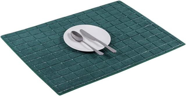 Detalle de HYER KITCHEN Microfiber Dish Towels (8-Pack) – Soft, Super Absorbent, Lint-Free Kitchen Towels, Lattice Design, 26 x 18 Inch