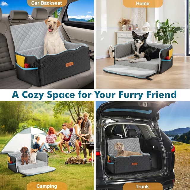 Thumbnail 6 de Tivray Large Dog Car Seat 60 lb