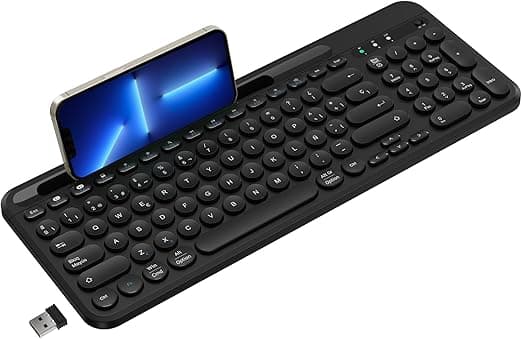 Detalle de Cimetech Teclado Inalámbrico Bluetooth Multi-Dispositivo para Todos