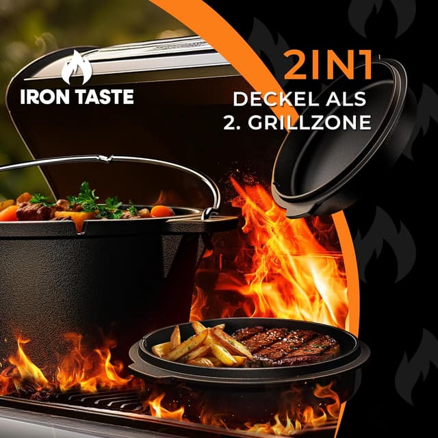 Detalle 2 de IRON TASTE Dutch Oven Set 12 l