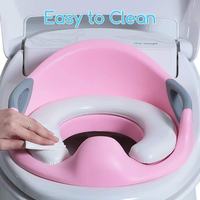 Detalle de Riduttore WC universale per bambini ergonomico con maniglie 🚽