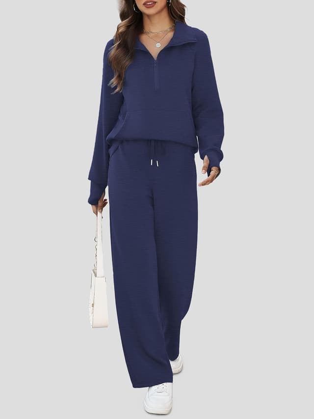 Thumbnail 1 de Casly Lamiit 2-Piece Lounge Set oversized half-zip tracksuit