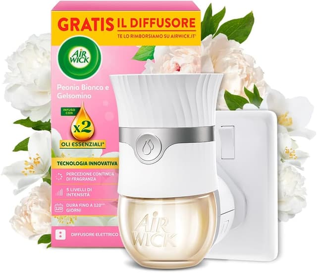 Imagen de Air Wick Diffusore Elettrico oli essenziali 120 giorni en OfertitasTOP