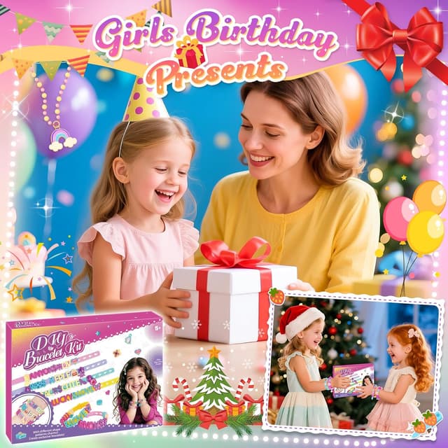 Thumbnail 5 de Friendship Bracelet Making Kit for Girls