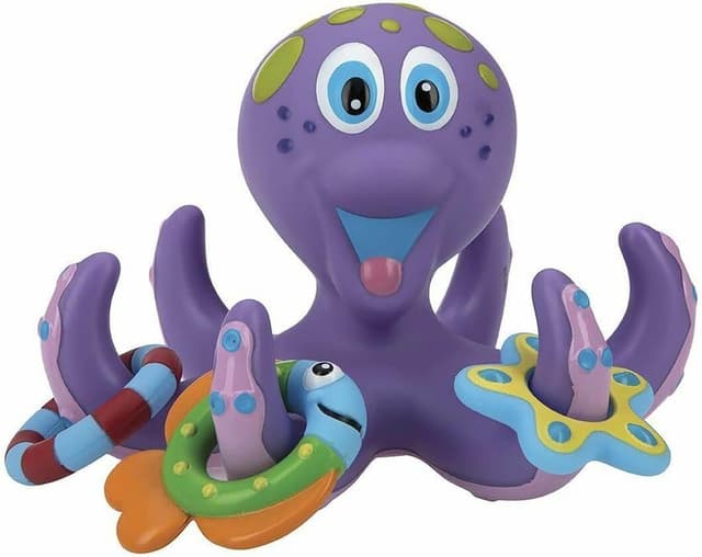 Imagen de Nuby Pieuvre de bain 3 anneaux pour bébé en OfertitasTOP