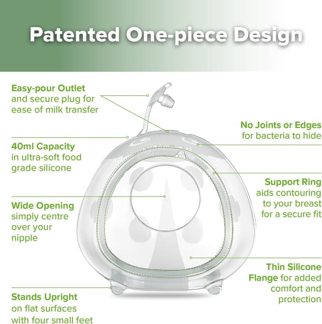 Thumbnail 4 de haakaa Ladybug Milk Collector 40ml Breast Milk Saver