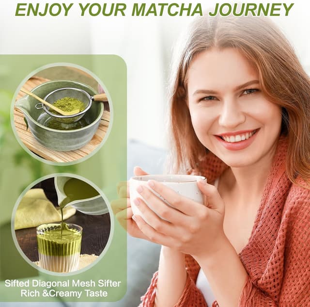 Detalle 2 de Jukibole Matcha Set 6-teilig