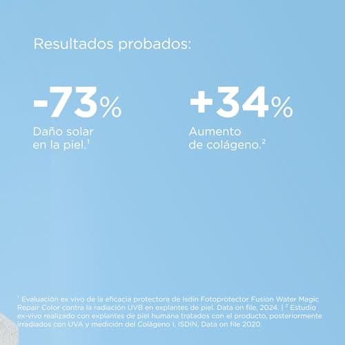 Thumbnail 6 de ISDIN Foto Protector Magic Repair Fusion Water Color SPF 50 (50 ml) con color y triple acción anti-fotoenvejecimiento