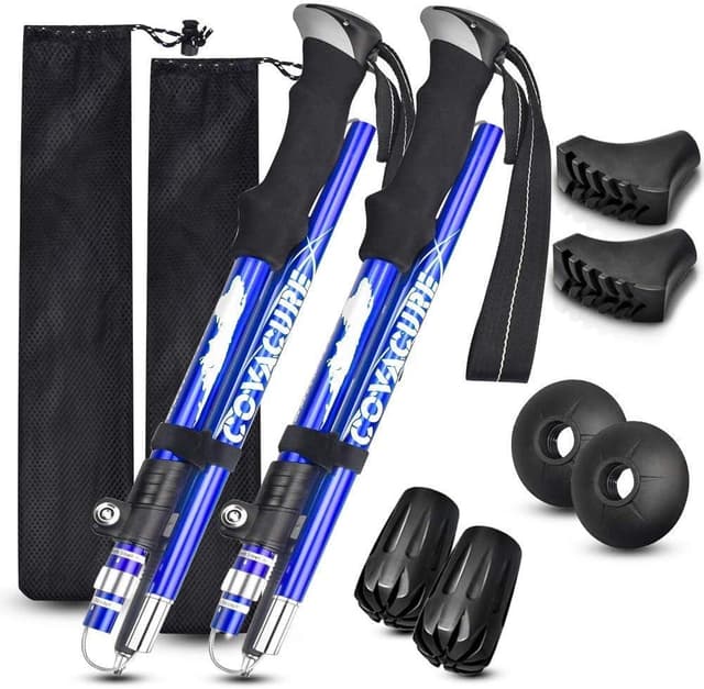 Detalle de COVACURE Walking Poles 2-pack lightweight hiking poles