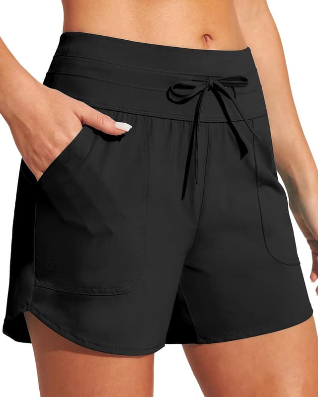 Detalle de IUGA Womens Swim Board Shorts 5-inch