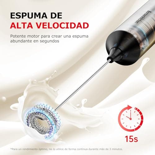 Thumbnail 4 de Bonsenkitchen Mousseur à lait 3 vitesses ⚙