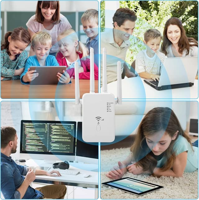 Thumbnail 6 de Aenxwa WLAN Repeater 1200 Mbit/s