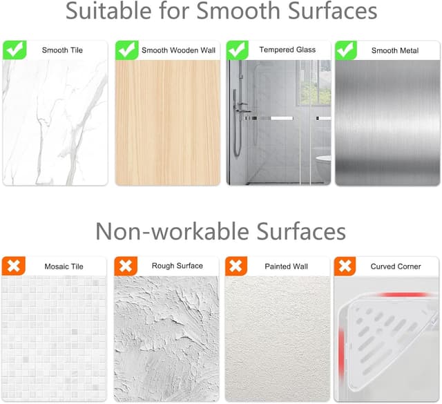 Thumbnail 7 de Sotfamily Estantería Ducha Sin Taladro con Ganchos