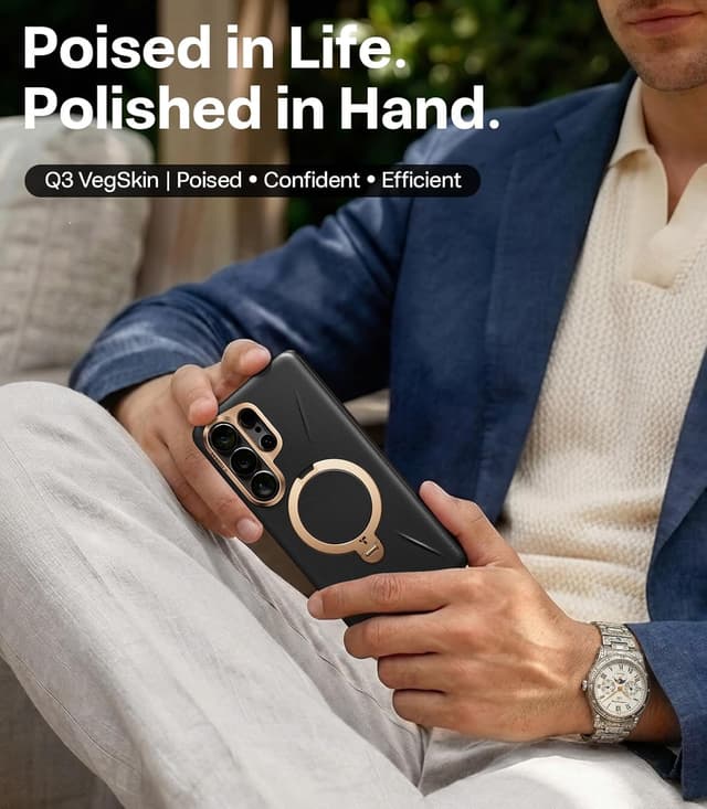 Detalle 2 de TORRAS Ostand Q3 VegSkin for Galaxy S26 Ultra