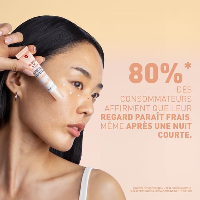 Detalle de Erborian Skin Hero Eye Perfecteur Yeux Non Teinté + Soin Anti-Fatigue (texture légère) – 10 ml