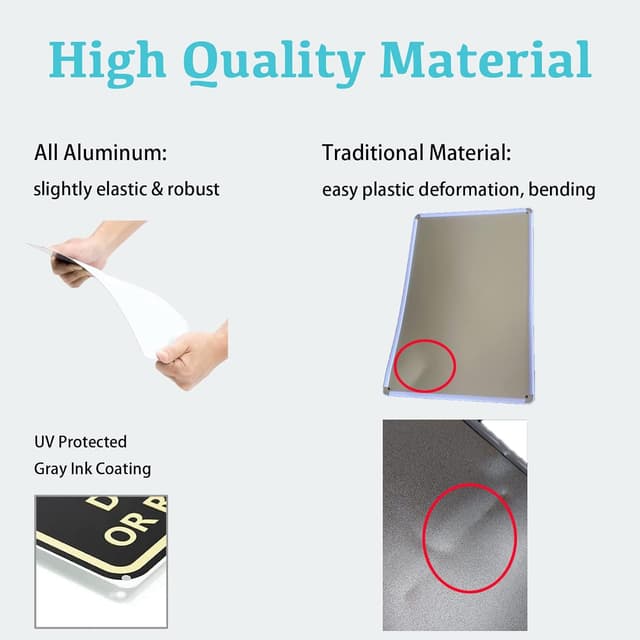 Thumbnail 3 de Yiruhe Funny Black Cat Tin Sign 8 x 12 in 🪧