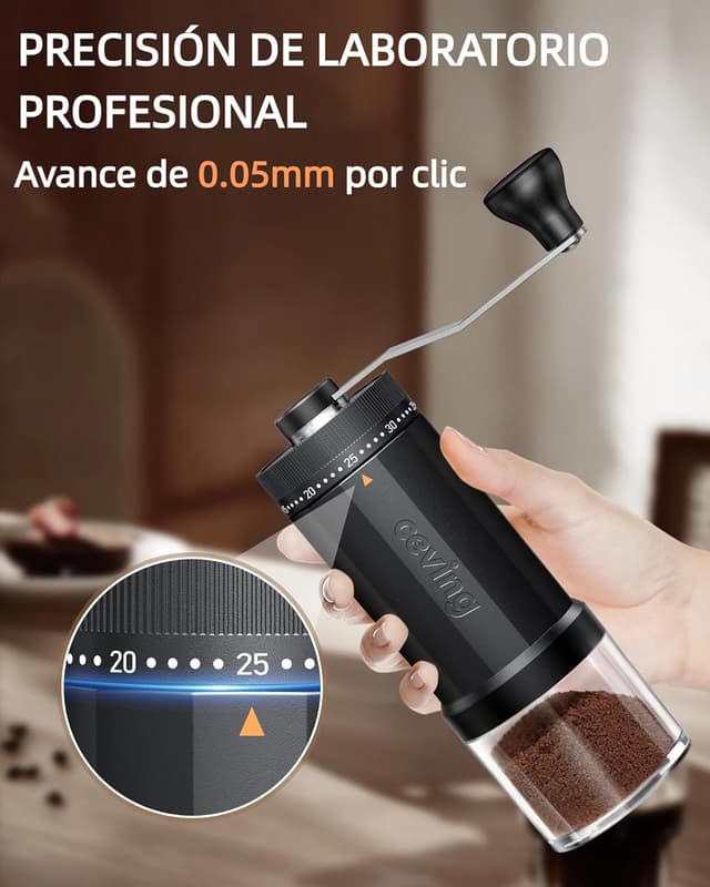 Thumbnail 2 de Molinillo manual CEVING 60g con 40 ajustes