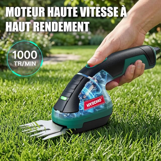 Thumbnail 5 de HYECHO Taille Haie sans Fil 2 en 1