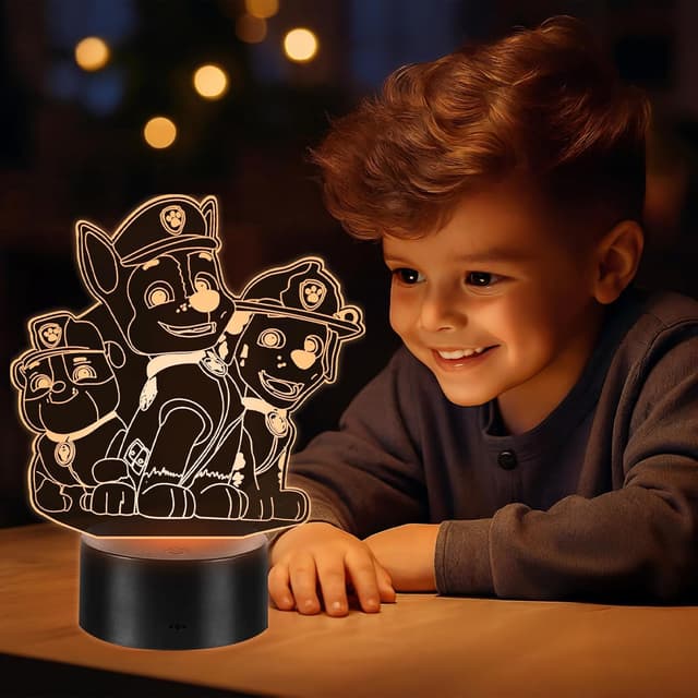 Thumbnail 6 de 2er Set Paw Dog Nachtlicht mit Timer