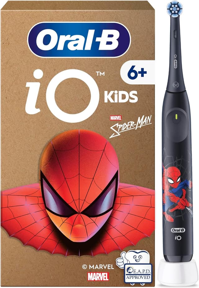 Detalle de Oral-B iO Kids Marvel Spiderman electric toothbrush (for ages 6+)