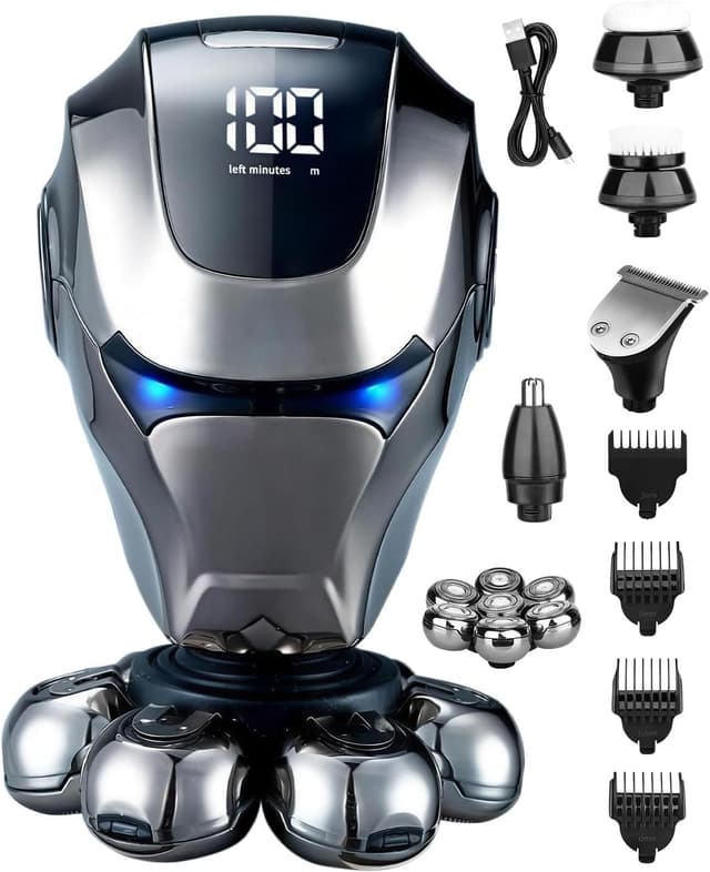 Detalle de Rantizon 7D Skull Shaver 2025 LED
