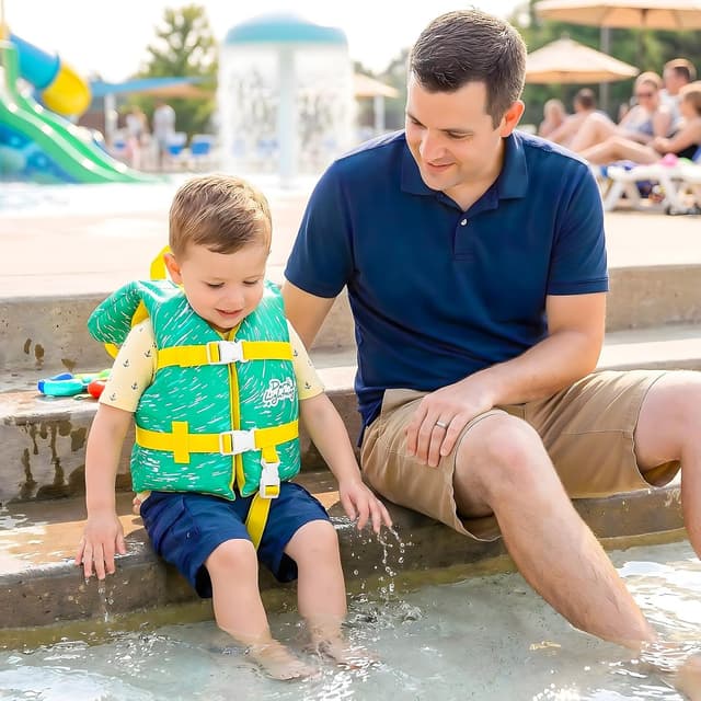 Detalle 2 de Dark Lightning USCG-Approved Infant Life Jacket (0–30 lbs) for Baby & Toddlers