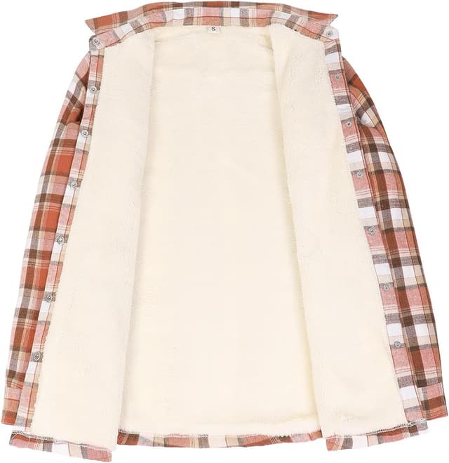 Detalle de ZENTHACE Women's Flannel Jacket