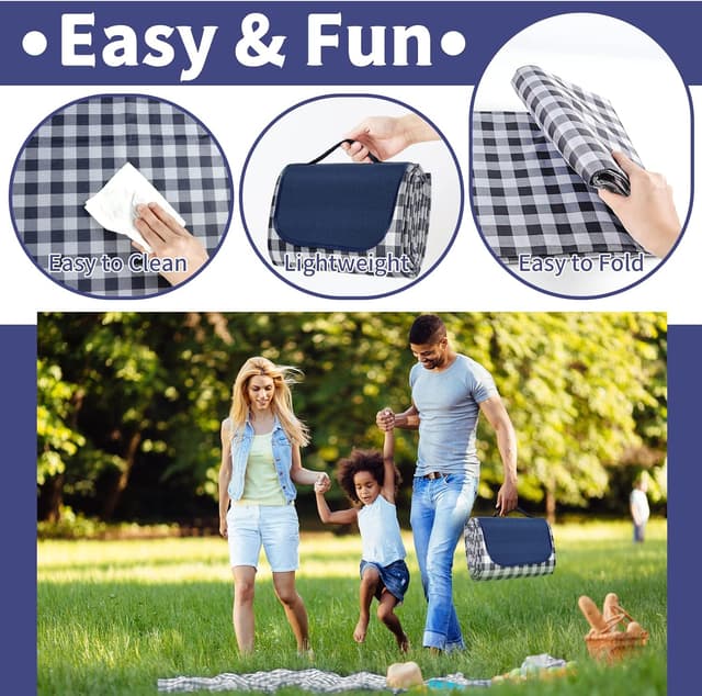 Thumbnail 5 de Habaylin Picnic Blanket 200 x 200 cm