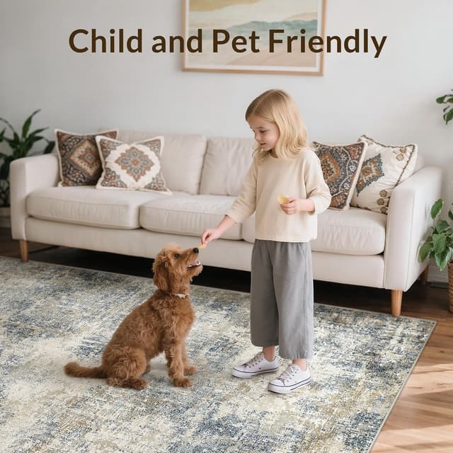 Detalle 2 de GENIMO tapis de salon 80 x 150 cm