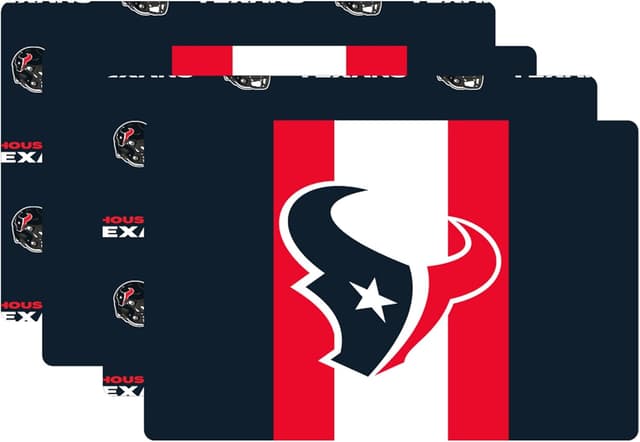 Thumbnail 6 de Proformance Home NFL Big Logo Repeat Reversible Place Mat & Table Runner Set