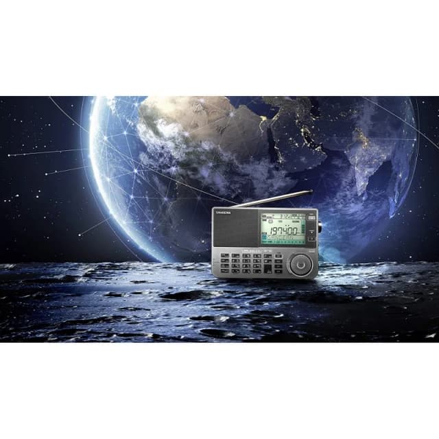 Detalle de Sangean ATS-909X2 Radio multibanda gris